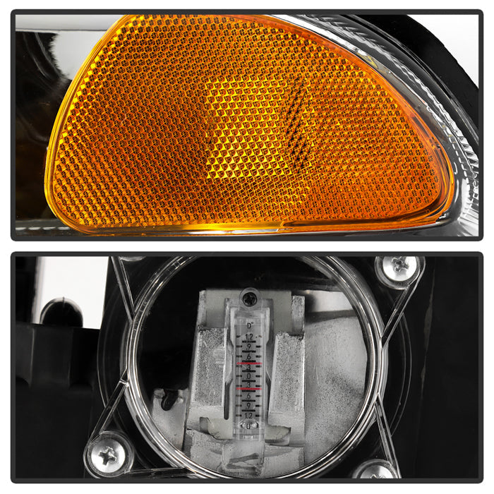 SPYDER 95-00 Dodge Stratus OEM Style headlights - Set - Chrome (HD-JH-DSTR95-AM-C) 9054730