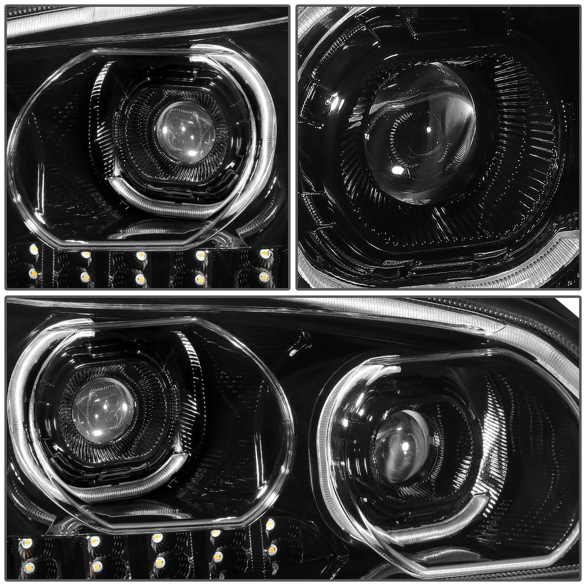 08-19 Kenworth T170/T270/T300/T370/T660/T700 LED Projector Headlights