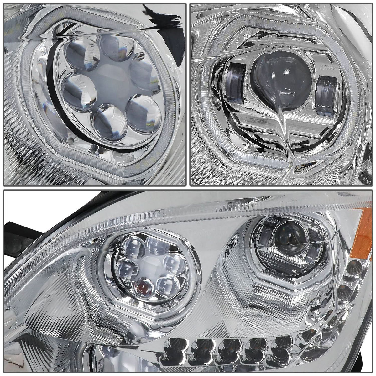 2011-2020 Peterbilt 579 LED Clear Headlights