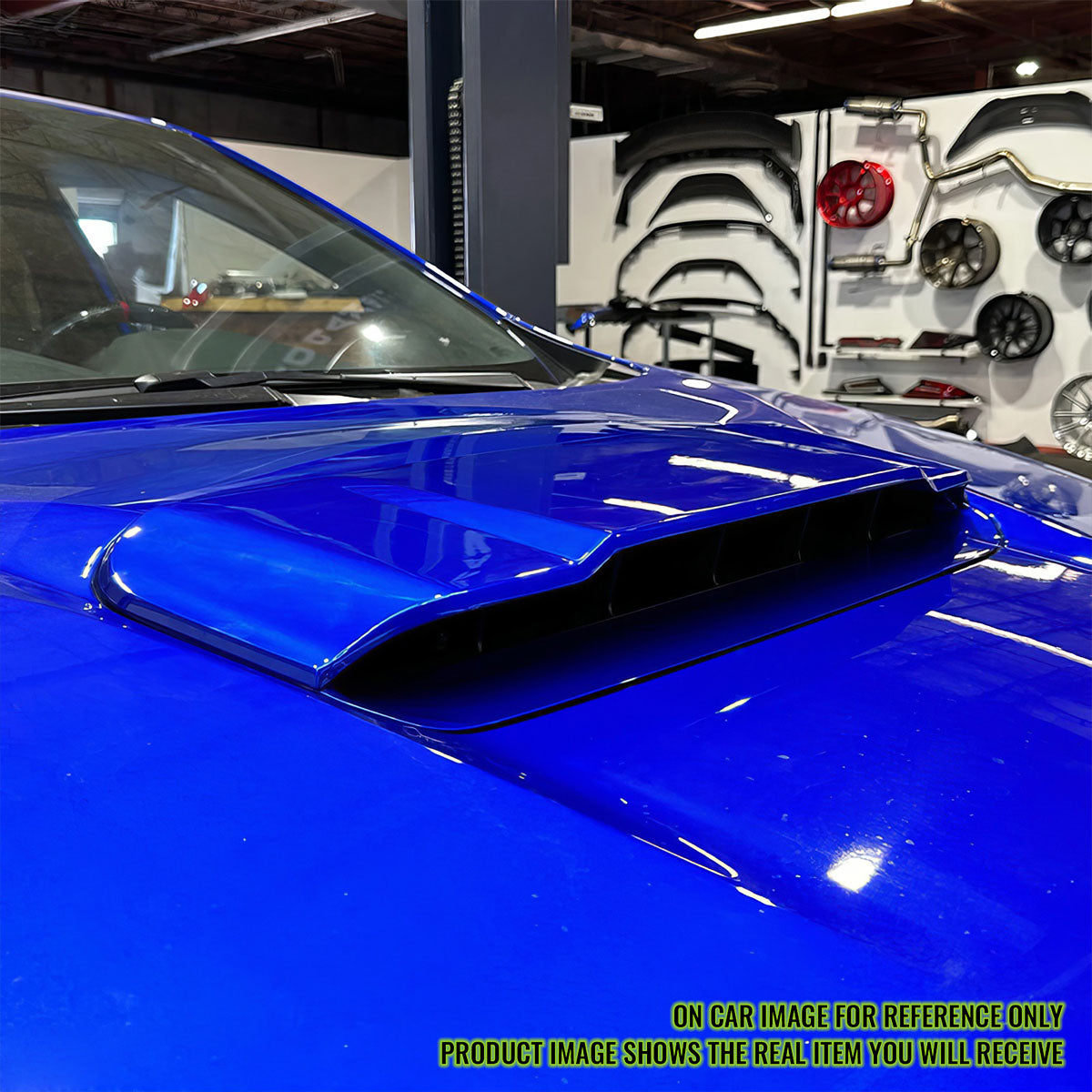 2022-2025 Subaru WRX D Style Gloss Black Front Bumper Hood Vent