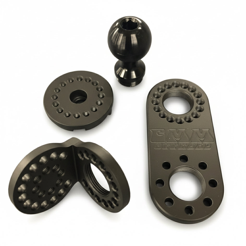 UNIVERSAL ACCESSORY MOUNT FOR 2018+ JEEP WRANGLER JL & GLADIATOR - CMM OFFROAD