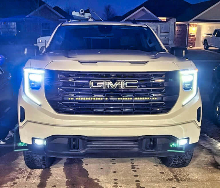 2019+ GMC Sierra 1500 Single 40in Light Bar