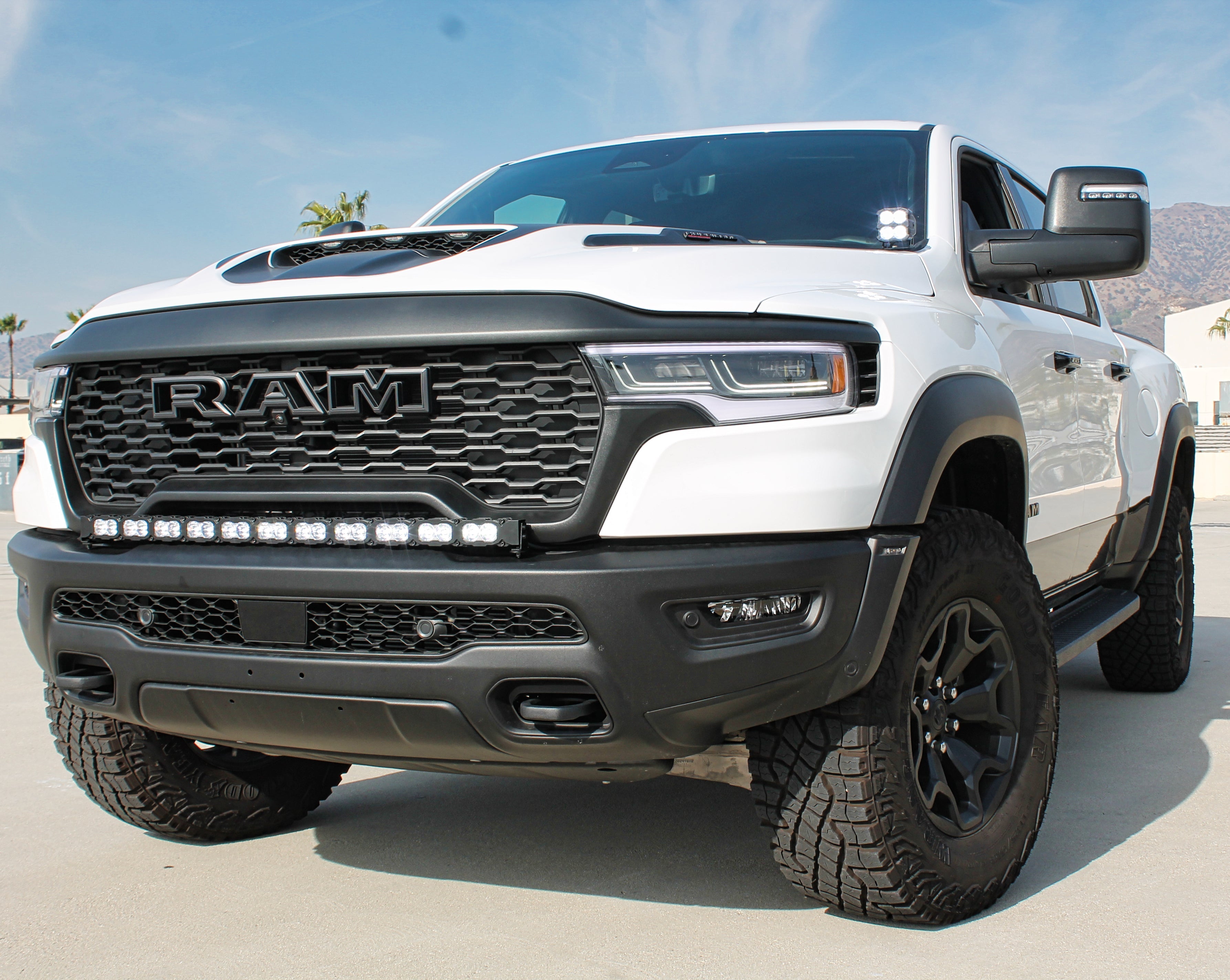 2025+ RAM 1500 RHO Hood Mount/Ditch Lights - PRO
