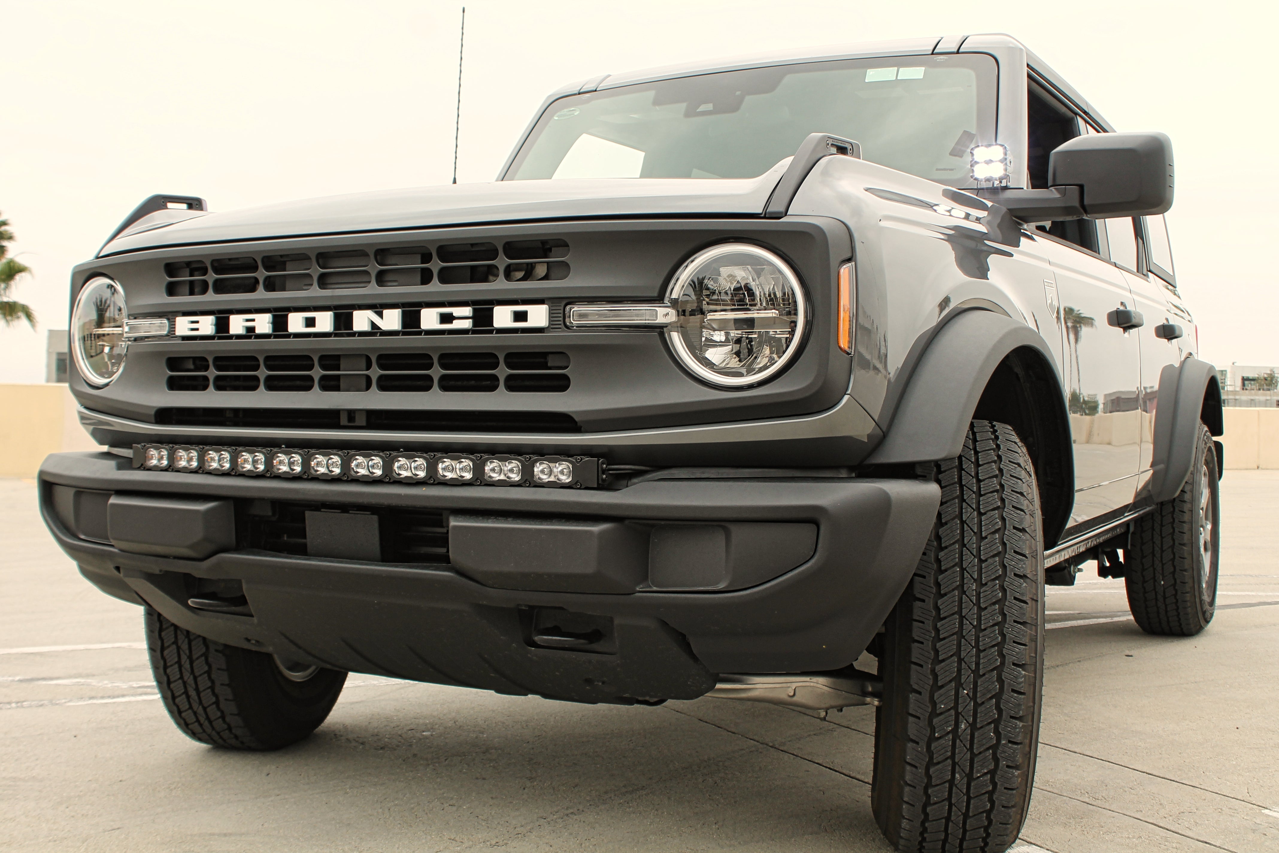 2022+ Ford Bronco Raptor Hood Mount/Ditch Lights/Pillars - PRO
