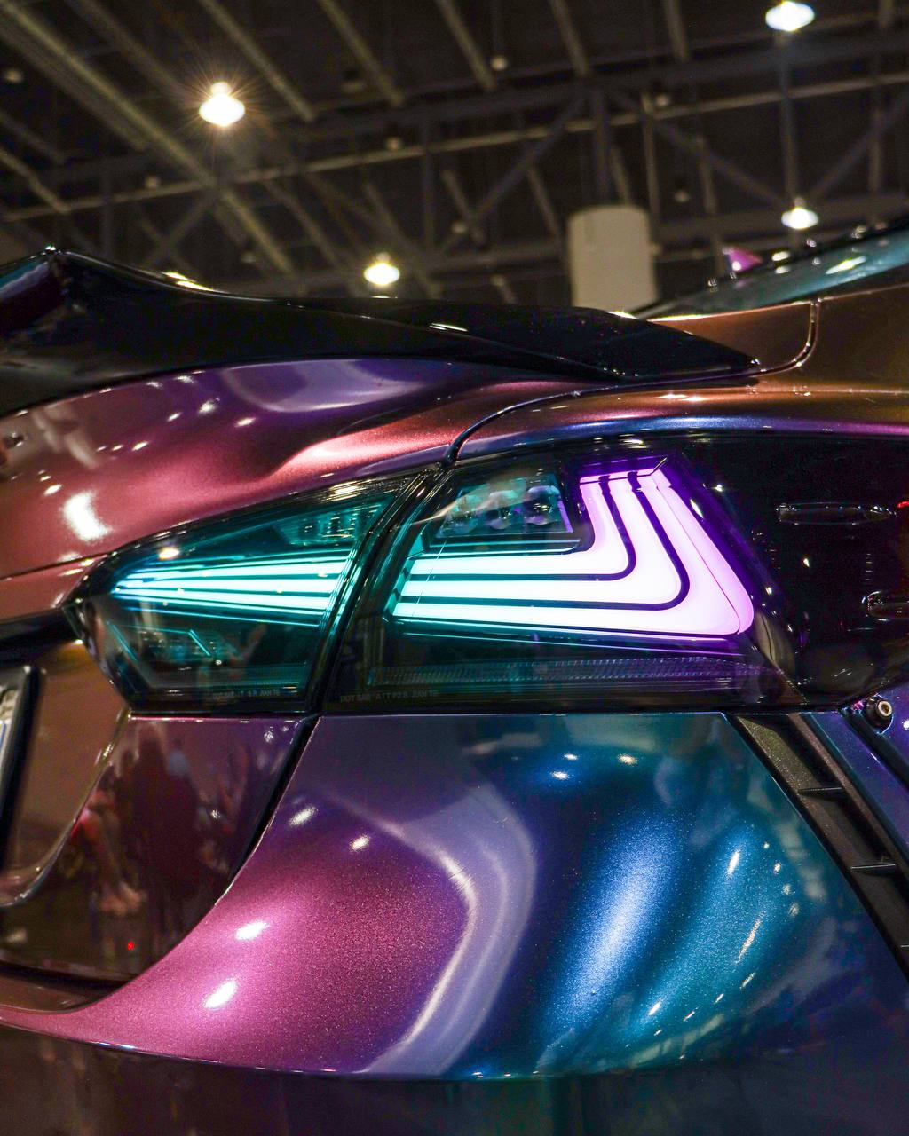 2018-2023 Toyota Camry LED Tail Lights Nike Style RGB