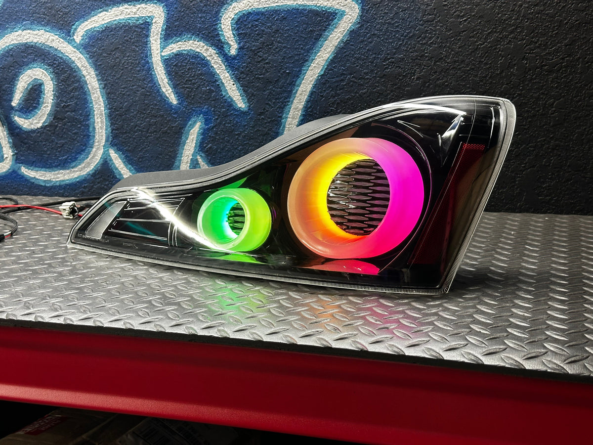 NTXGlow RGB Tail Lights (2008–2013 Infiniti G37 / 2014–2015 Q60 Coupe & Convertible)