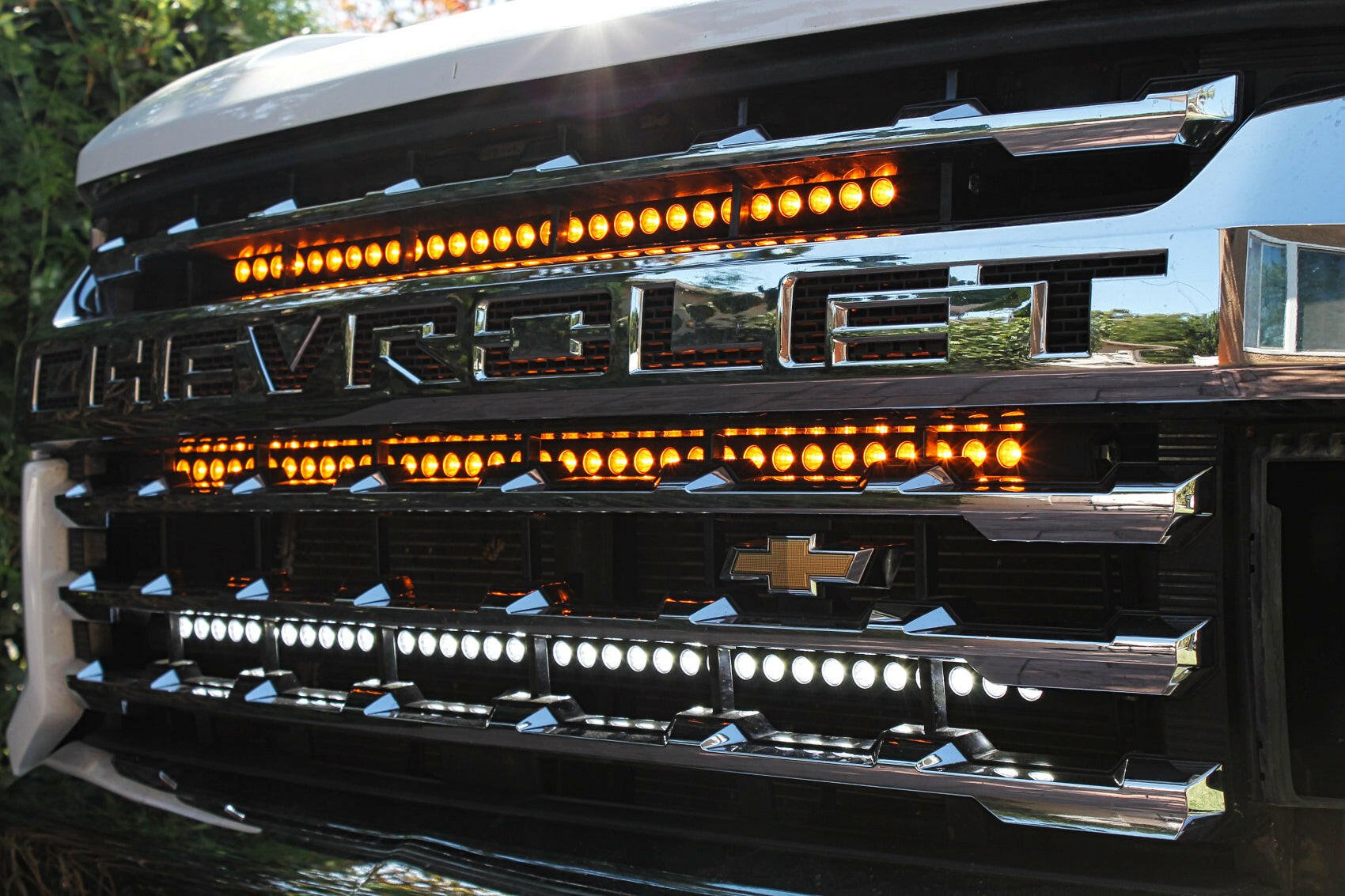 2020+ Chevrolet Silverado 2500/3500HD Single 30in Light Bar - TURBO TECH PERFORMANCE