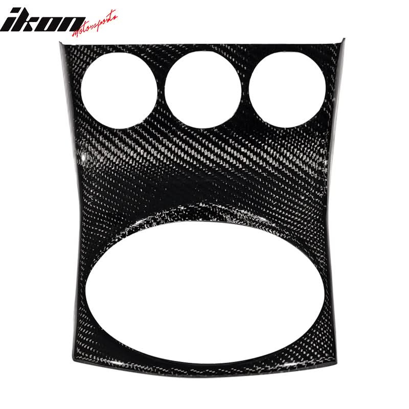 2003-2005Â Nissan 350Z Z33 Shifter Center Dash Trim Cover Carbon Fiber