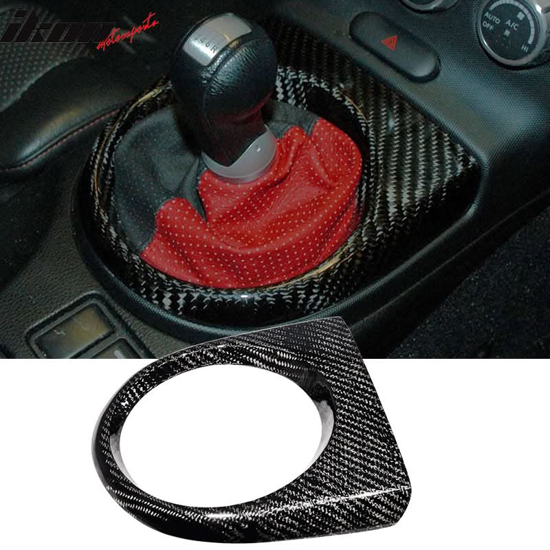 2006-2009Â Nissan 350Z Shifter Center Dash Trim Cover Carbon Fiber CF