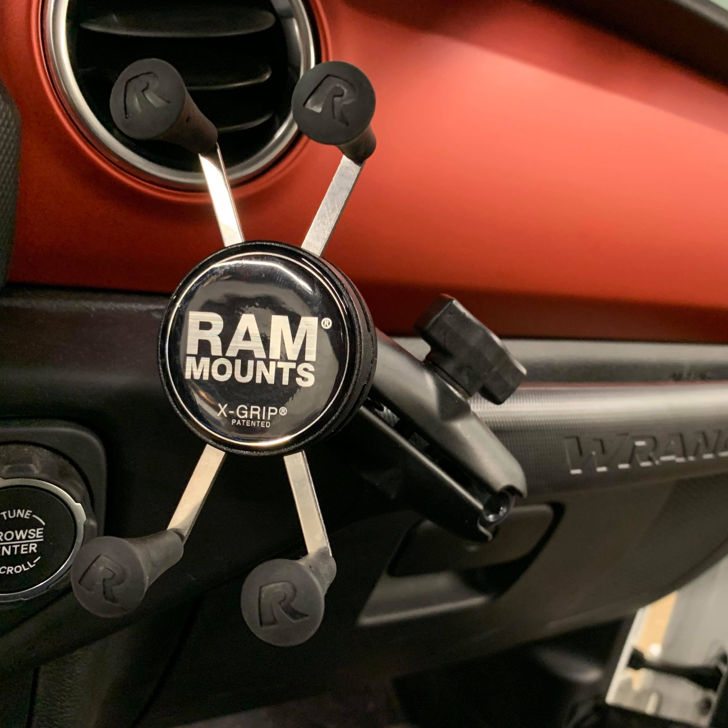 2020 - 2023 Jeep Wrangler Gladiator Grab Bar Ball Mount