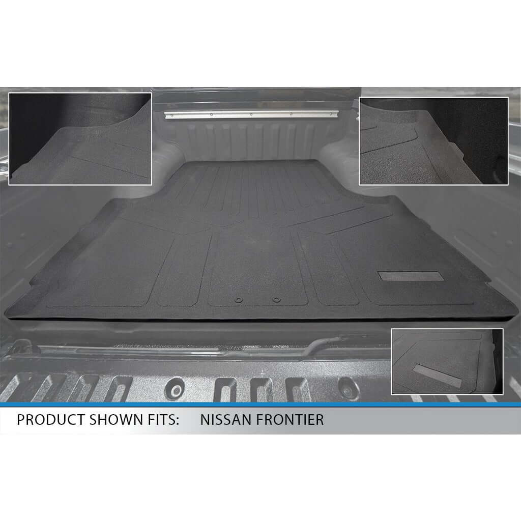 SmartCoverage™ Floor Liners For 2008-2021 Nissan Frontier with Dual Drivers Side Floor Posts