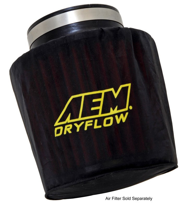 AEM Induction AEM Air Filter Wrap 6 inch Base 5 1/4 inch Top 5 inch Tall 1-4000