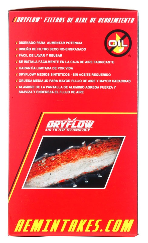 AEM Induction DryFlow Air Filter AIP21-2038DK