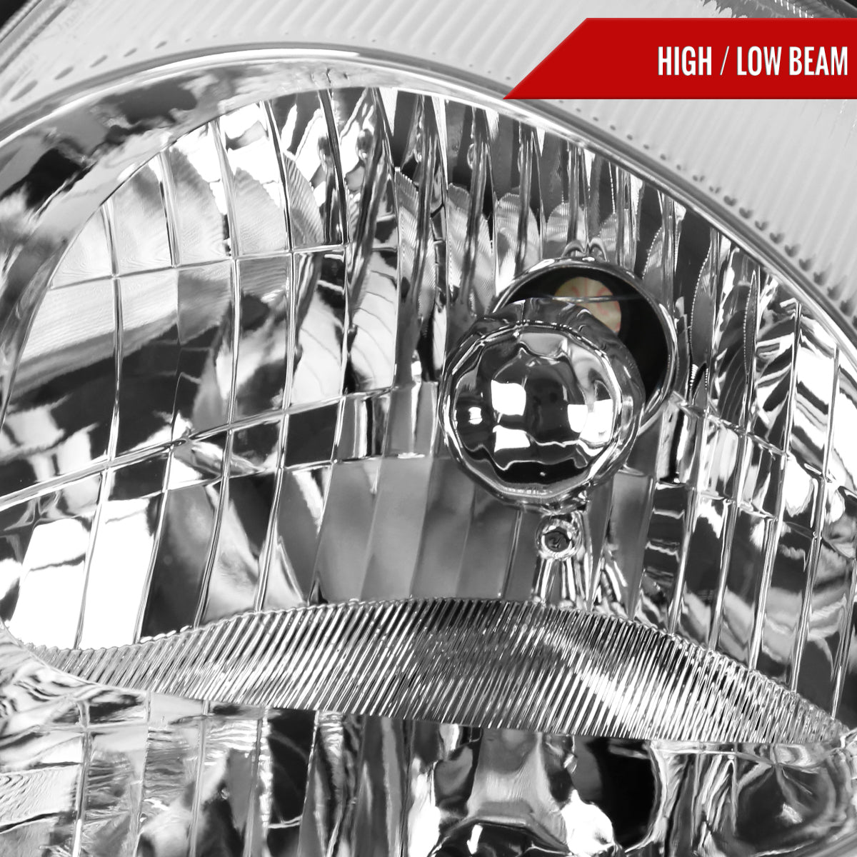 Spec-D 00-05 Mitsubishi Eclipse Crystal Headlights OEM Style Chrome