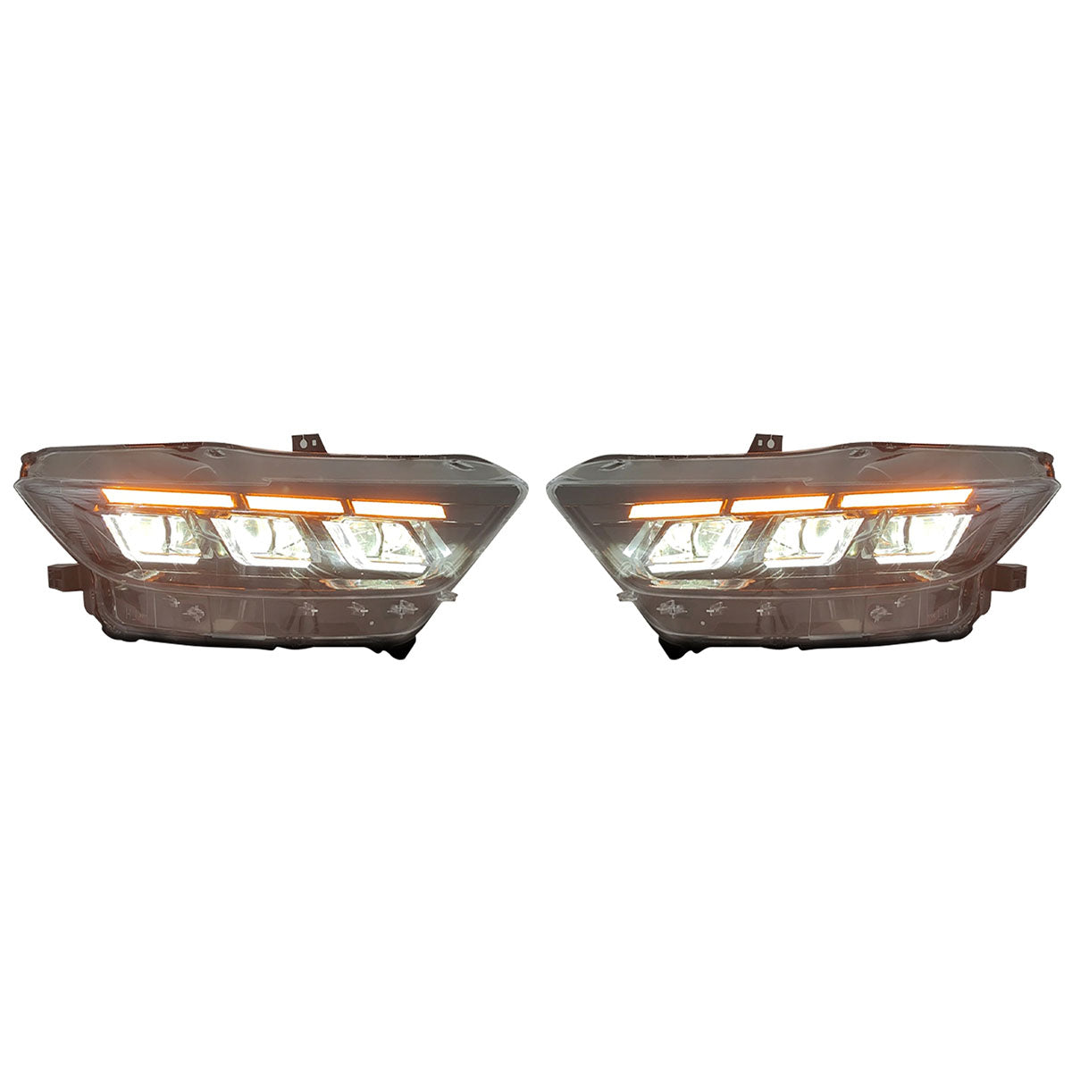 2015-2022 Ford Mustang Shelby 2024 Style Switchback Head Lights Lamp