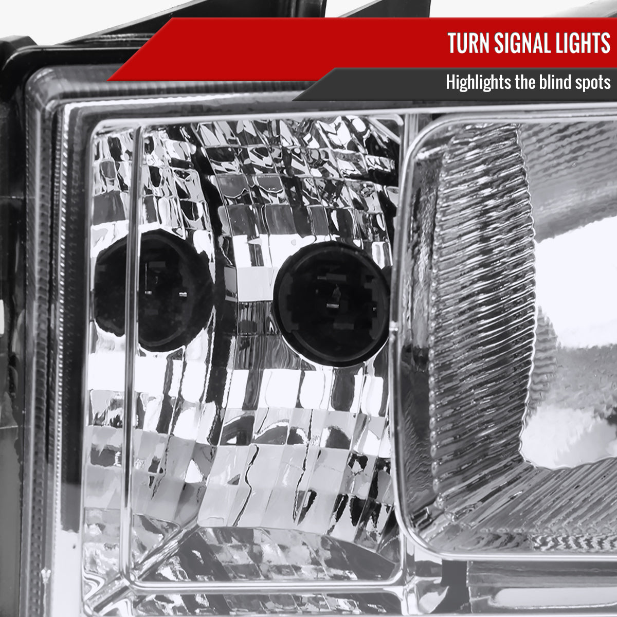 Spec-D 07-14 GMC Sierra Denali Headlights OEM Style Reflector Chrome