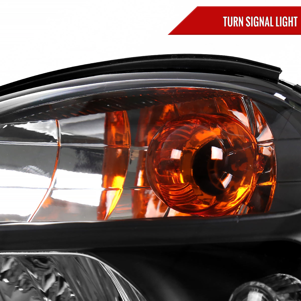 Spec-D 02-03 Subaru Impreza Headlights OEM Crystal Black/Clear.