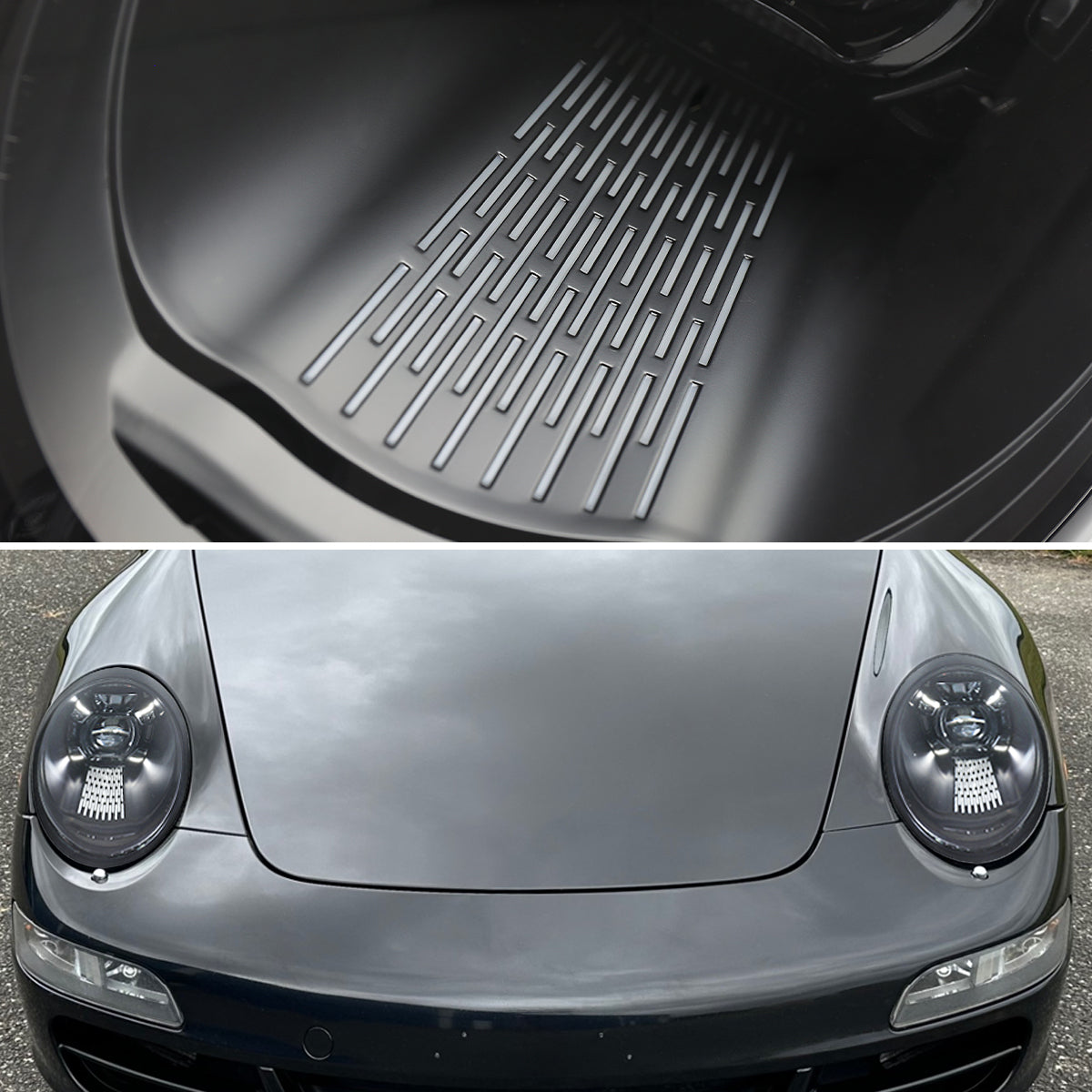 Spec-D 05-08 Porsche 911 997.1 LED Projector Headlights Black