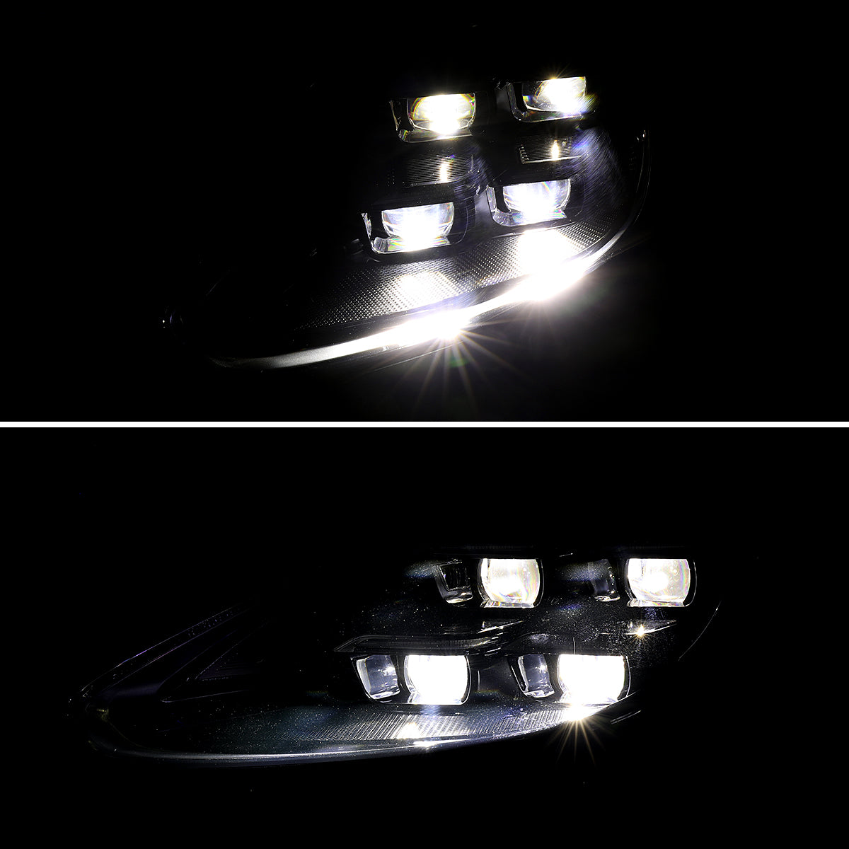 Spec-D 15-17 Porsche Cayenne 958 Matrix Style Headlights non-Dynamic