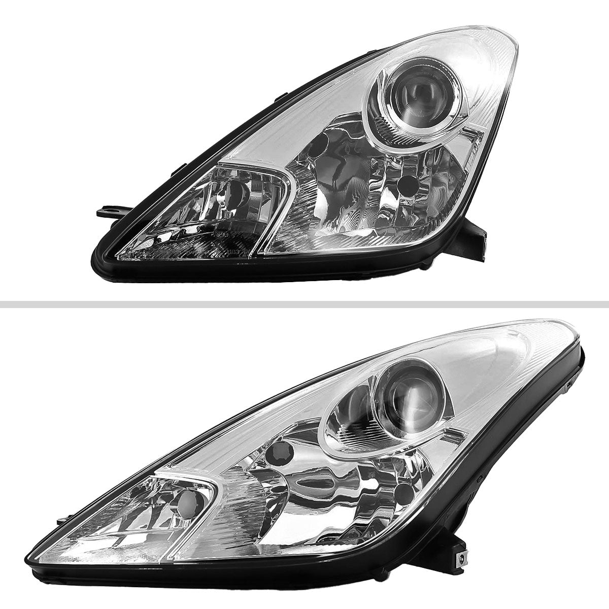 Spec-D 2000-05 Toyota Celica Projector Headlights Chrome
