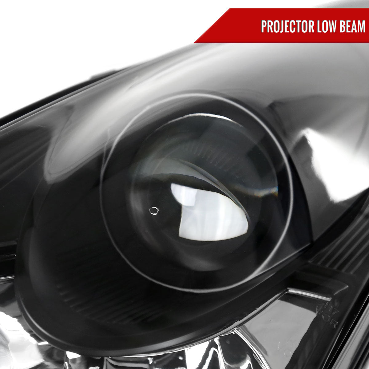 Spec-D 00-05 Toyota Celica Projector Headlights Matte Black/Clear