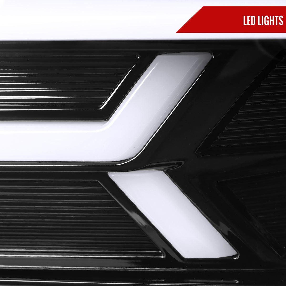 Spec-D 14-15 Chevy Camaro Sequential Headlights Jet Black