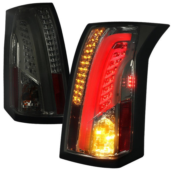 Spec-D 03-07 Cadillac CTS LED Tail Lights Smoked