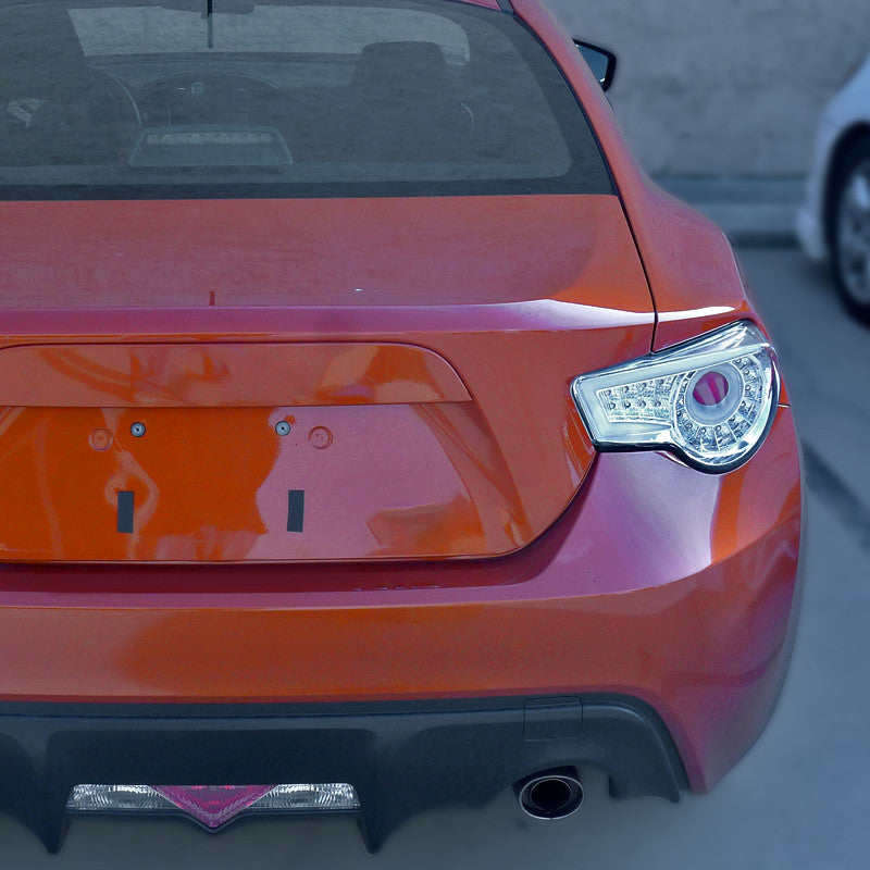 Spec-D 13-16 Scion Frs BRZ LED Tail Lights Chrome