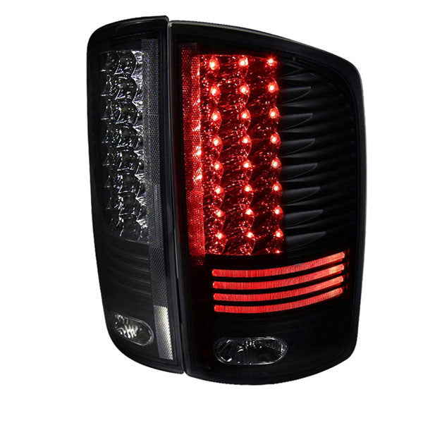 Spec-D 02-06 Dodge Ram 1500 2500 3500 LED Tail Lights Black