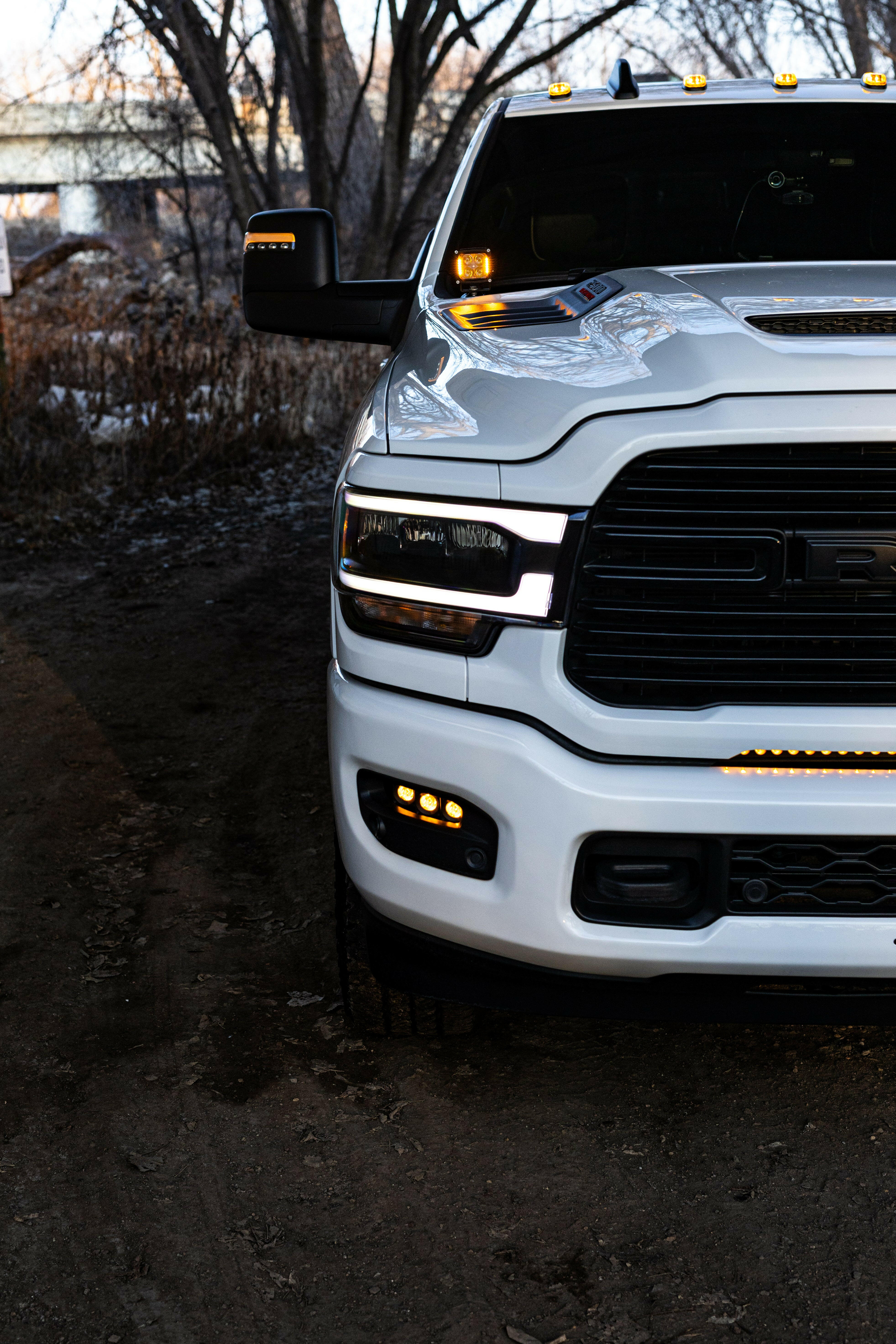 2019-2024 RAM 2500/3500 Hood Mount/Ditch Lights/Pillars