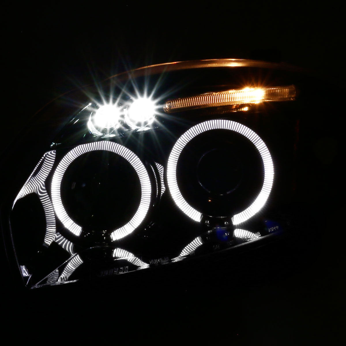 Spec-D 06-11 Mitsubishi Eclipse Projector Headlights Black