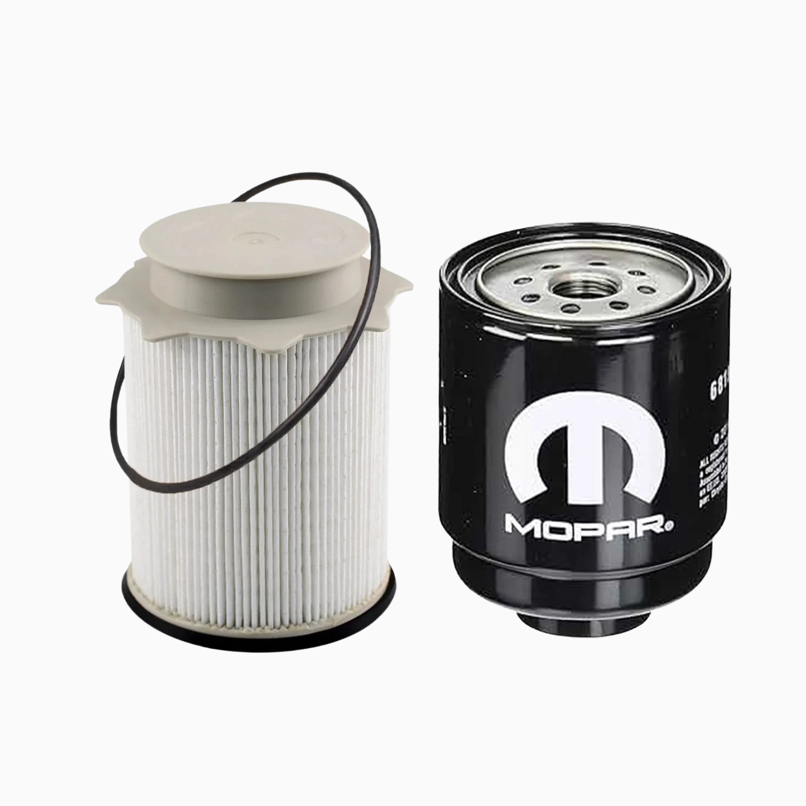 Mopar Oil Filter Set 68197867AB, 68157291AA (MO-867, MO-291) 6.7L Cummins for 2013-2018 Dodge Ram 2500-5500 OEM