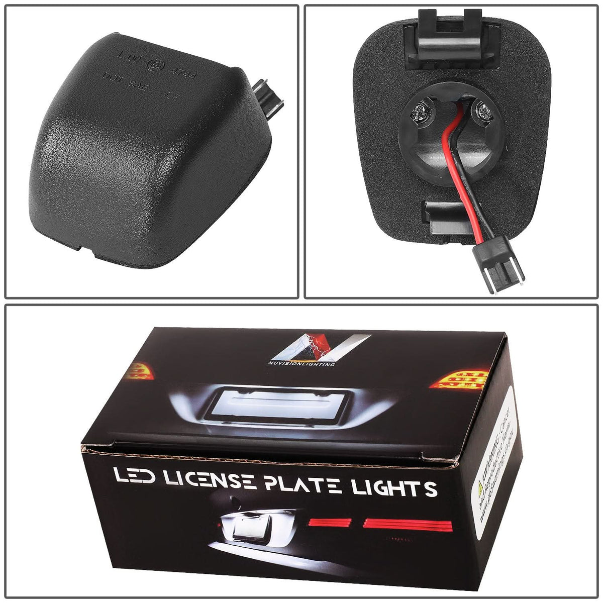 07-19 Nissan Frontier LED License Plate Lamp - White