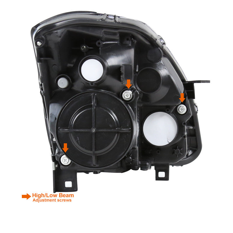 Spec-D 04-06 Nissan Maxima Projector Headlights Chrome