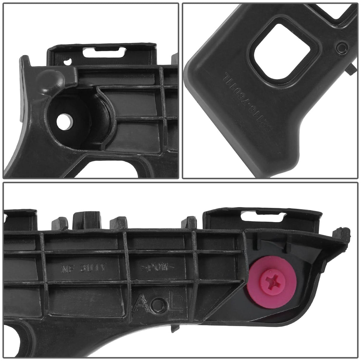 11-17 Lexus CT200H Front Left Bumper Cover Support Bracket