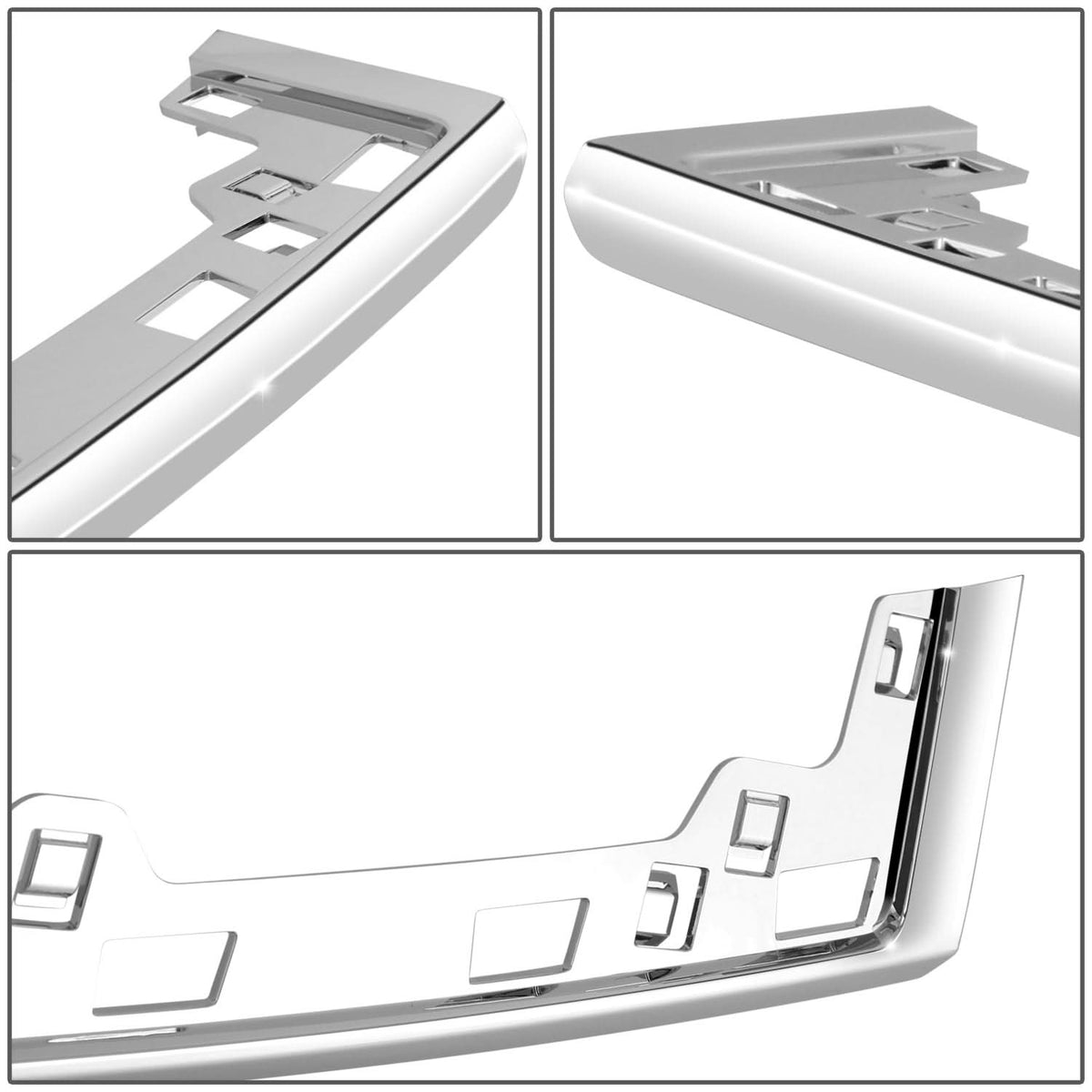 2014+ Jeep Grand Cherokee Rear Bumper Step Plate - ABS Chrome