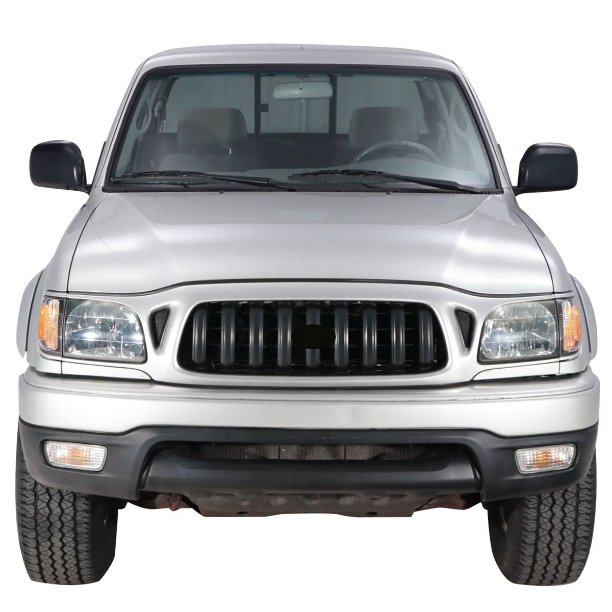 2001-2004 Toyota Tacoma Front Grille Assembly Argent Gray
