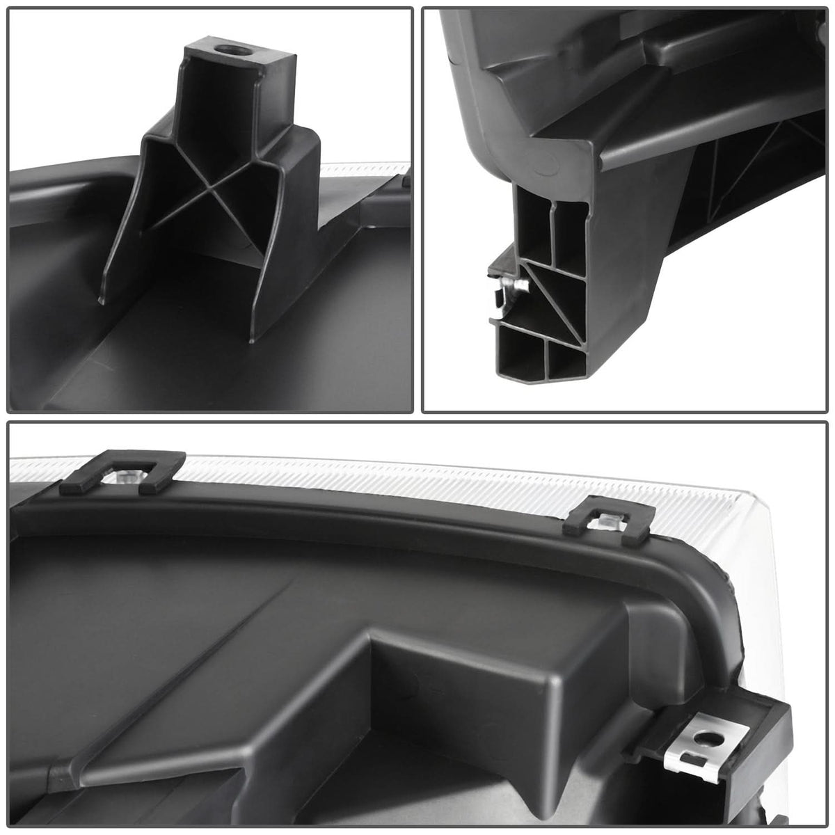 09-12 Ford Flex OE Style HID Headlights - Black Housing Left Side