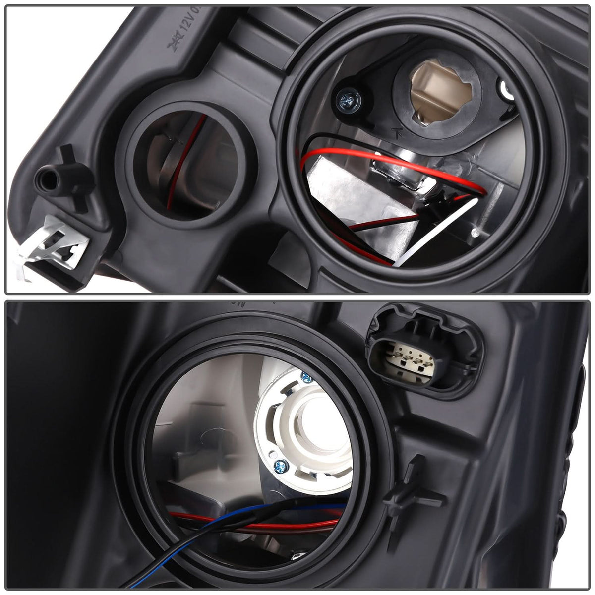 2015-2017 Ford Expedition OE Style Black Housing Headlights Left