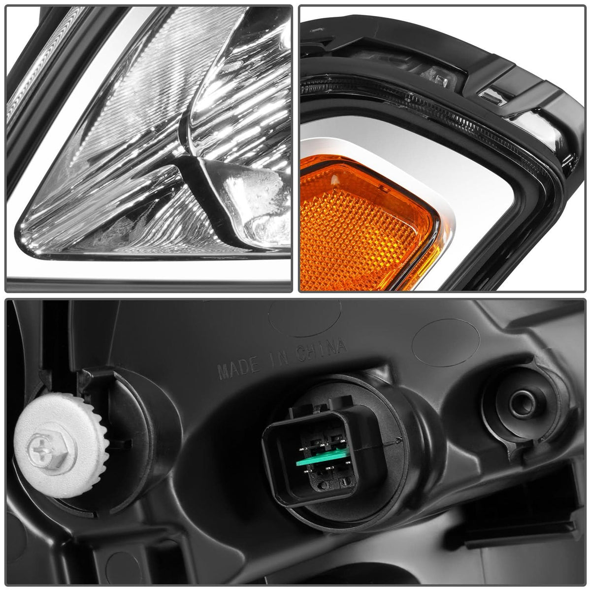 10-11 Kia Soul OE Style Headlights - Left and Right