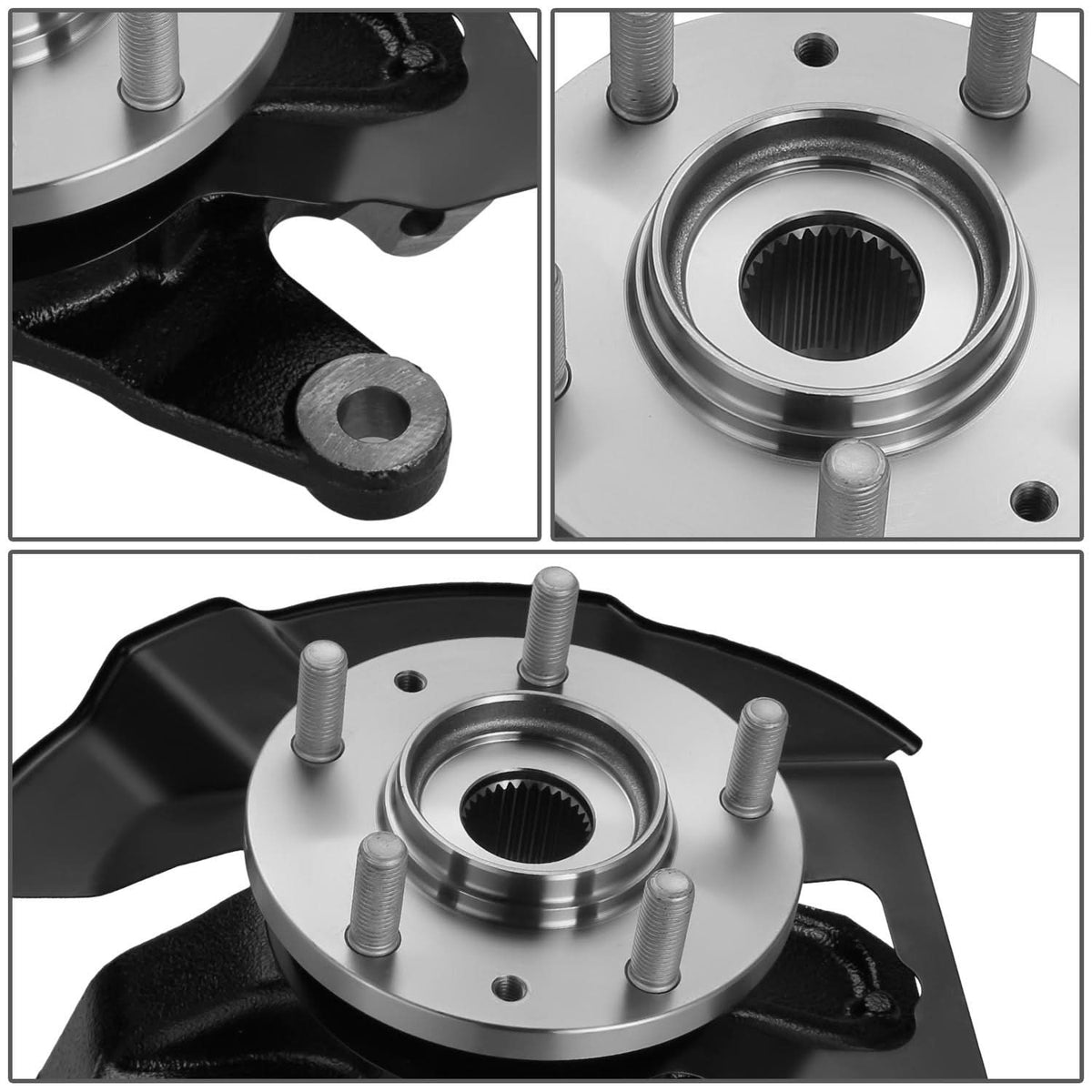 2007-2015 Mazda CX-7 CX-9 Front Left Loaded Knuckle Assembly