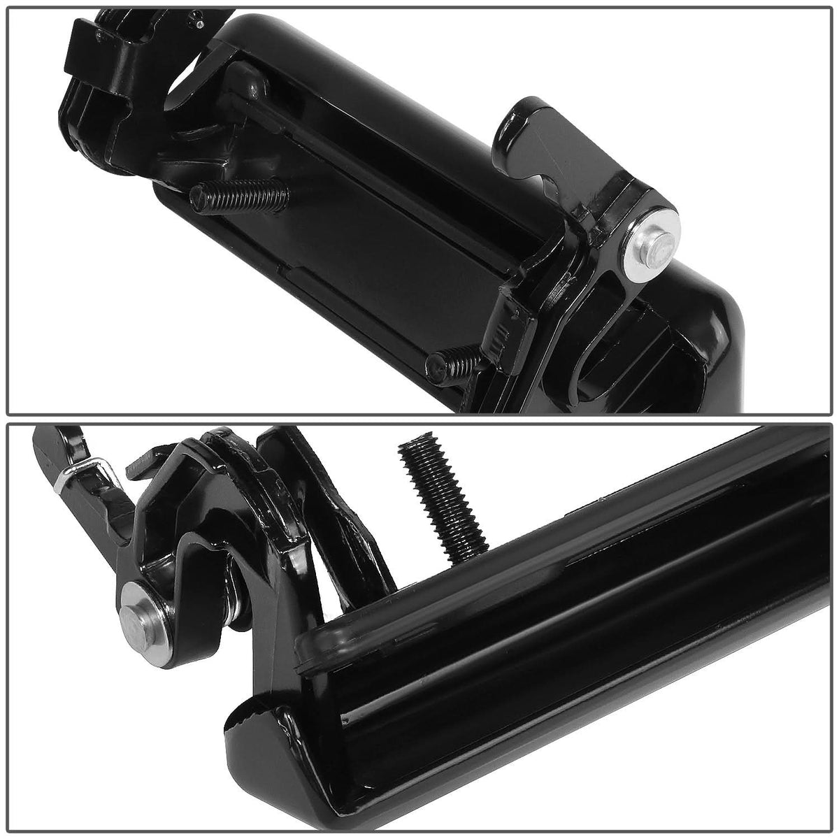 92-97 Ford F-150 Smooth Black Door Handle Covers ABS