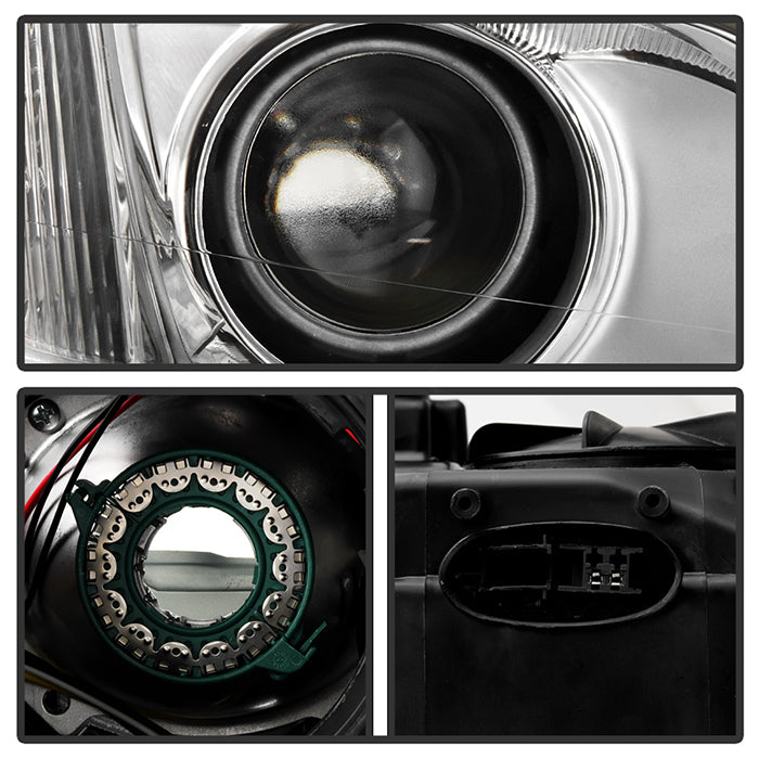 SPYDER Xtune Buick Regal 11-13 HID w/LED DRL Clear Ring Projector Headlights (PRO-JH-BREG11CR-HID-OE-R) 9952807