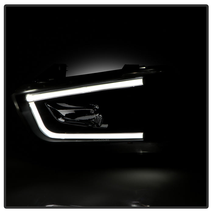 Spyder Dodge Charger 11-14 Projector Headlights Halogen - Light Tube DRL Blk PRO-YD-DCH11-LTDRL-BK 5074188