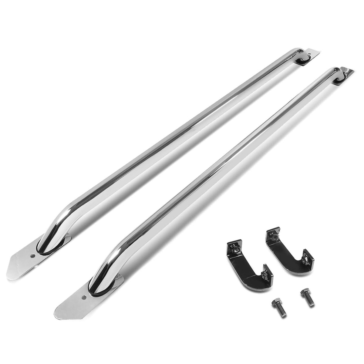 14-17 Chevrolet Silverado / GMC Sierra 5.5ft Bed Rails Chrome