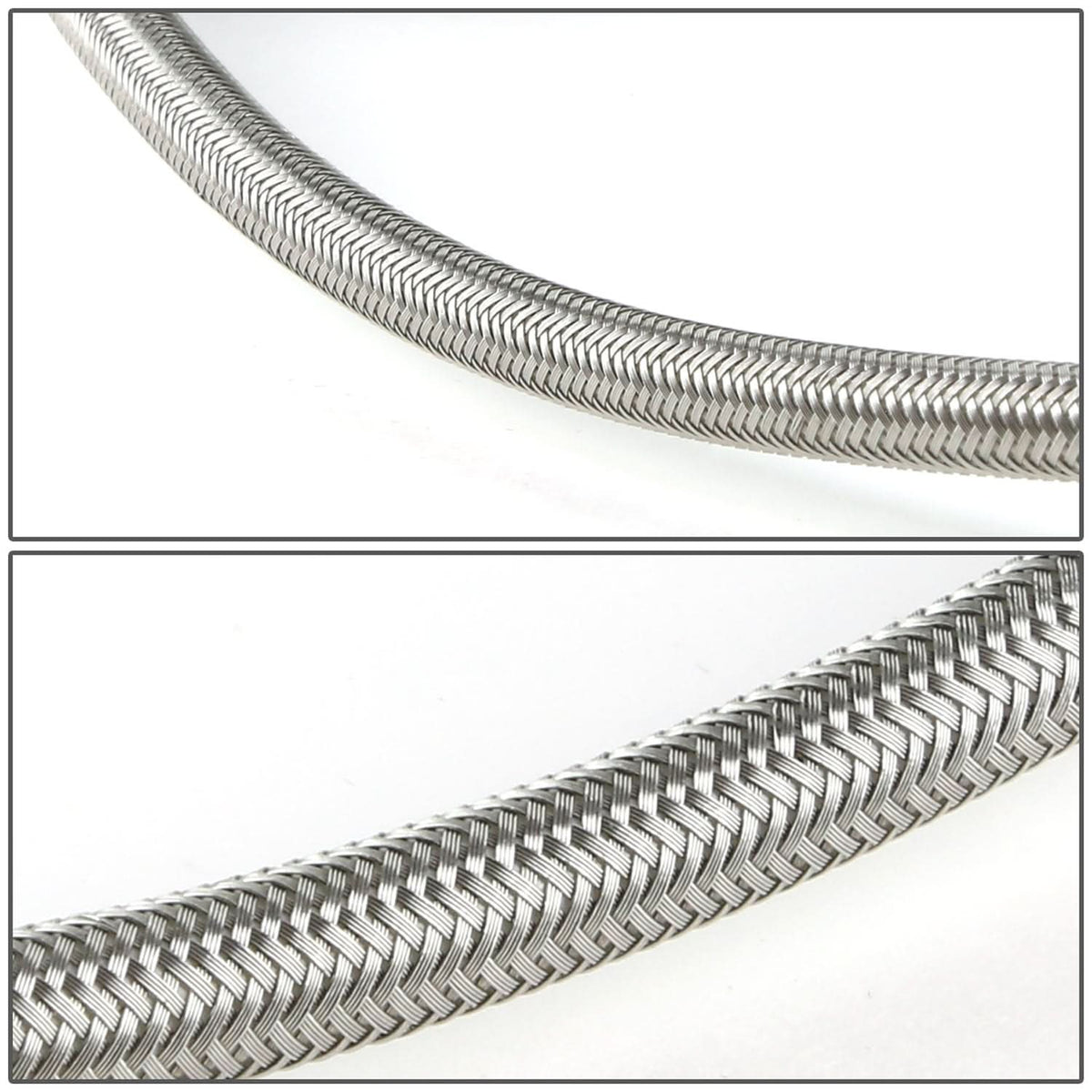 Oil Feed Line - Straight Ends - 4AN