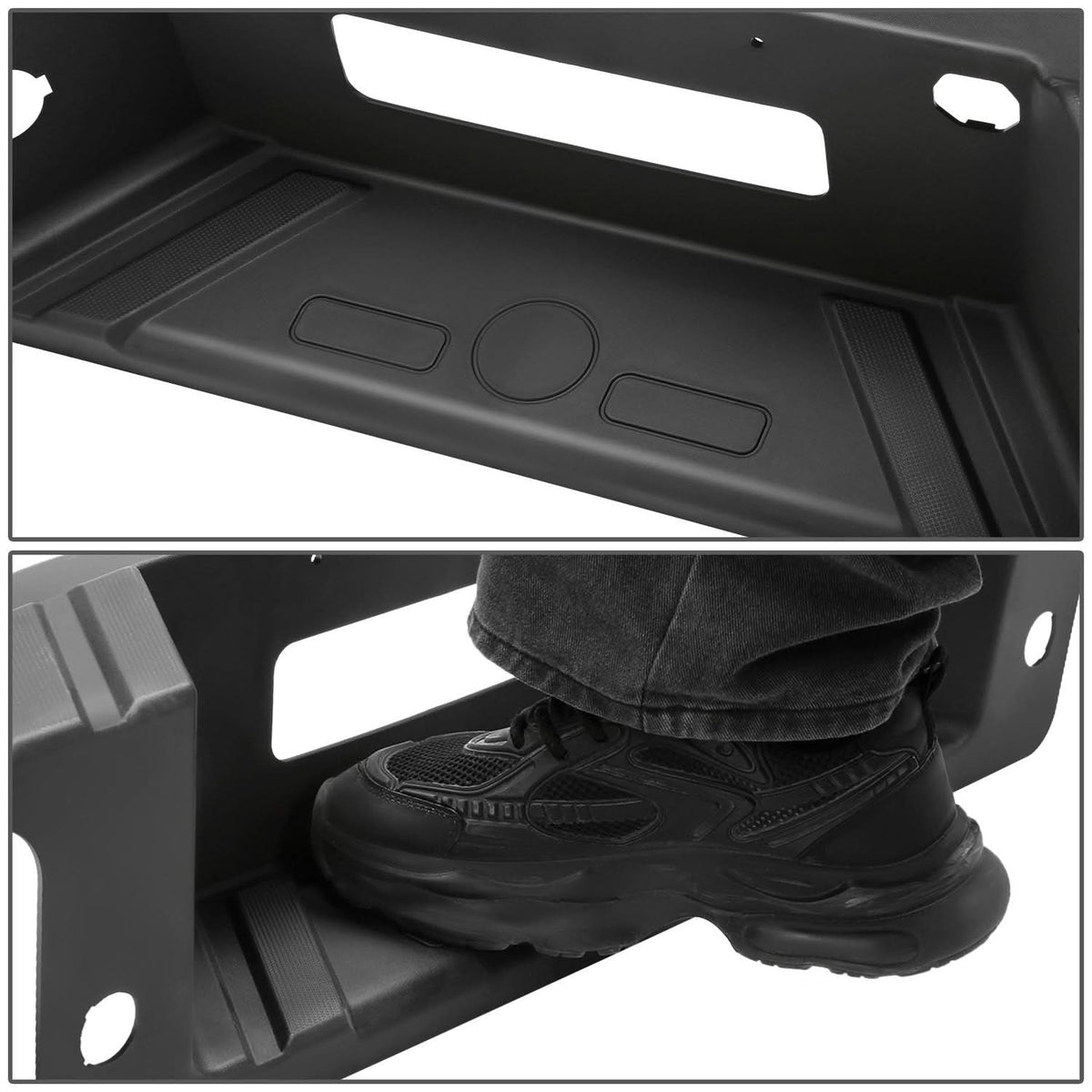 2004-2008 Ford F-150 Rear Bumper w/ Tow Package & Sensor Cutouts