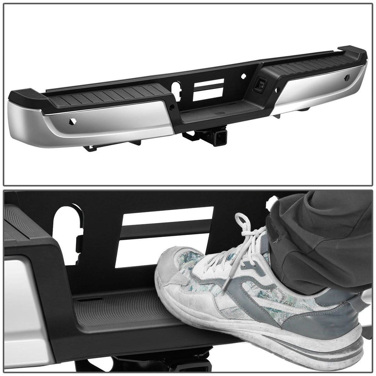 2015-2020 Ford F-150 OE Style Rear Bumper Assembly Chrome