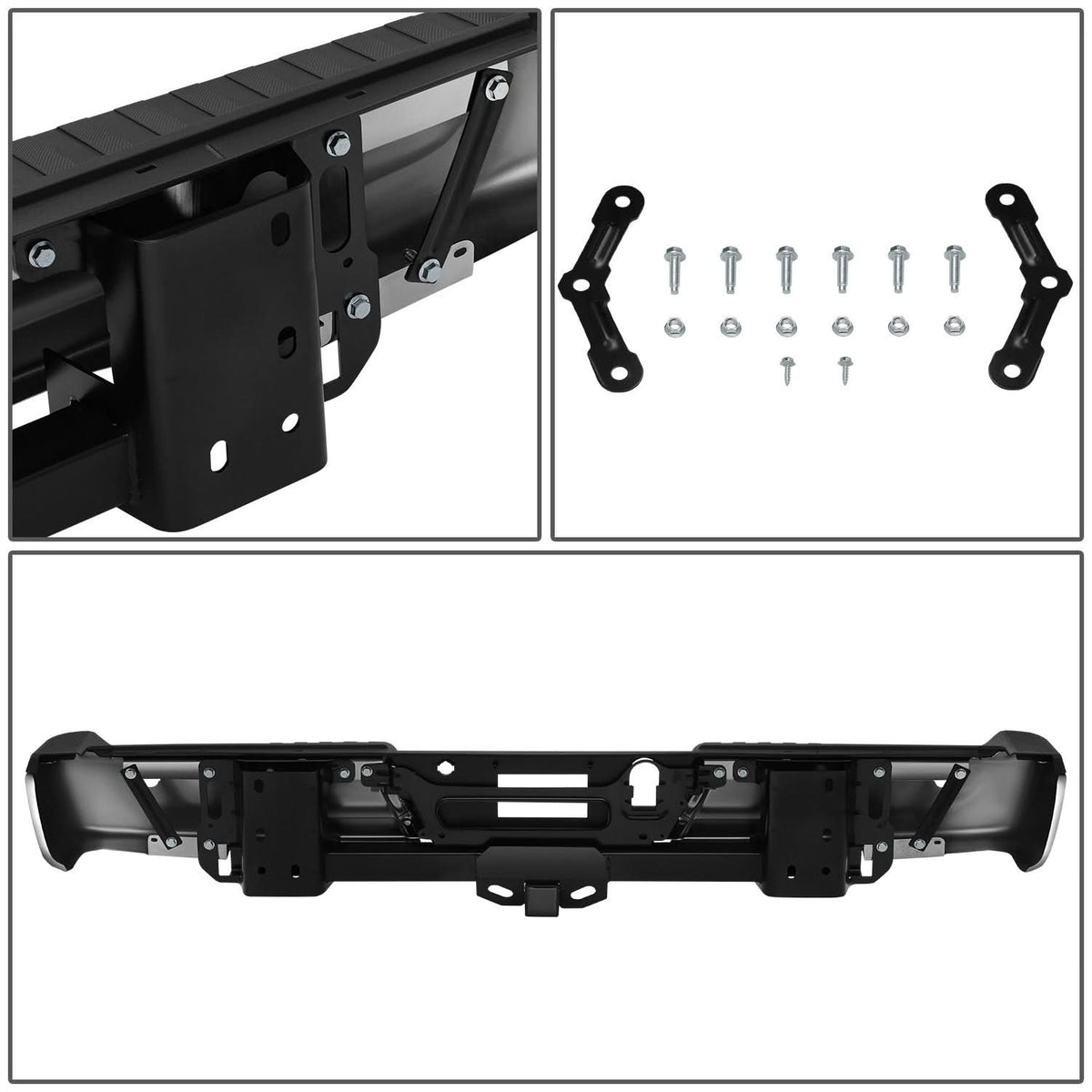 2015-2020 Ford F-150 OE Style Rear Bumper Assembly Chrome
