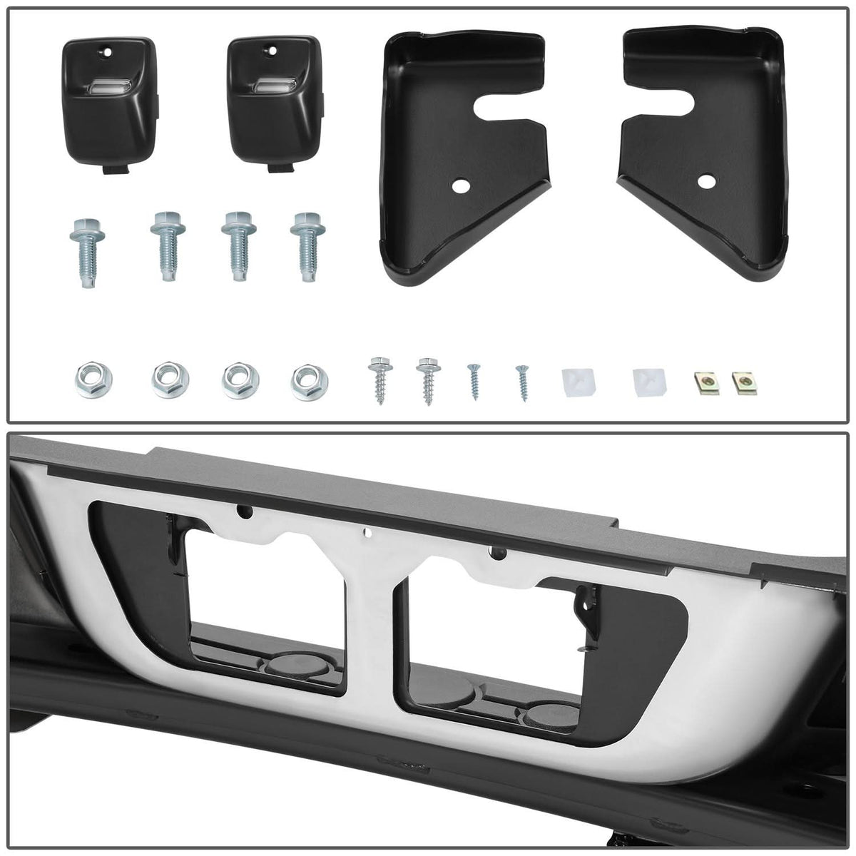 2007-2013 Toyota Tundra Chrome Rear Bumper